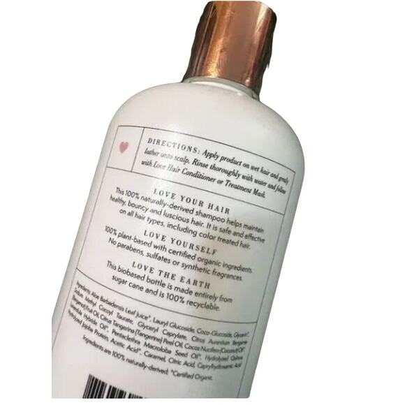 Love Hair Revitalizing Shampoo 12 Oz Vegan & Cruelty-Free For All Hair Types - Picture 3 of 4